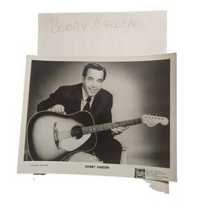 Bobby Harden Vintage 60s-70s Country Pop Nashville Music 8x10 Press Photo